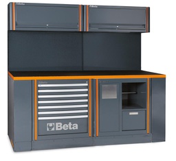 [BEC55PBPRO7] Combinaison d'ameublement d'atelier BETA C55PB-PRO/7