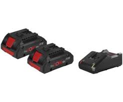 [BO1600A01BA3] Kit de base 18V BOSCH 1600A01BA3 2 bat ProCore 18V 4,0Ah + chargeur GAL18V40