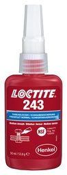 [LO24350] Freinfilet bleu à base méthacrylate de résistance moyenne LOCTITE 243 50ml