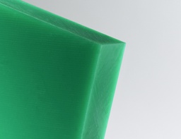 Plaque 2130x935mm POLYETHYLENE Vert épaisseur 10mm