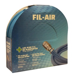 [PRFA0815ESI] Allonge tuyau pneumatique 15 mètres dia 8x14mm avec raccord EURO  PREVOST FA0815ESI