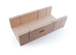 [SR1690417] Boîte à onglet en bois de hêtre 350x140x70mm STENROC 1690417