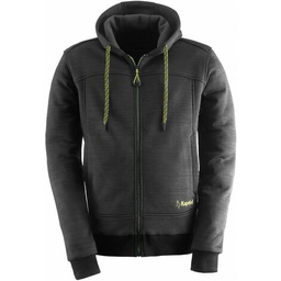 [KA1053483002] Sweat-shirt à capuche KAPRIOL SLICK ZIPPER taille L couleur Gris - 1053483002