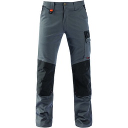 [KA1040017004] Pantalon de travail élasticisé KAPRIOL TENERE PRO taille XL couleur Gris/Noir - 1040017004