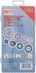 [BGS8059] Assortiment de 141 joints d’étanchéité plomberie BGS 8059