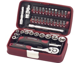 [KW99073] Jeu de douilles 1/4&quot; - 38 pièces KRAFTWERK 99073
