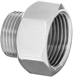 [40RI0204] Adaptateur Mâle 1/8&quot; BSP x Femelle 1/4&quot; BSP - 40RI0204