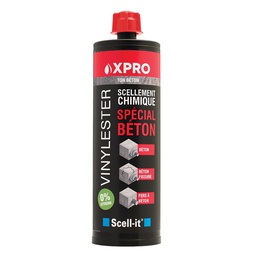[SCEXPRO300] Fixation chimique spécial béton haute performances SCELL-IT X-PRO 300ml