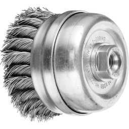 [PF43306001] Brosse boisseau avec bague d’appui à filetage M14x2 fil acier torsadées PFERD POS POS TBGR 80/M14 ST 0,50 - 153482