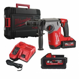 Pack marteau perforateur sans fil SDS+ MILWAUKEE M18 FHX-552X-HD + Perceuse à percussion M18 FPD2-0X + Box
