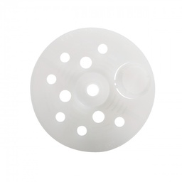 [FI60] Rondelle plate plastique dia 60mm pour fixation d'isolant SCELL-IT FI60
