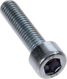 [M4X109128.8FTZN] Vis à tête cylindrique 6 pans creux DIN912 M4x10 / 8.8 - Zingué filet total (500pcs)