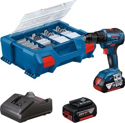 [BO06019H5209] Perceuse visseuse sans fil BOSCH GSR 18V-55 + 82 accessoires - 06019H5209