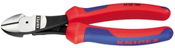 [KN7402180] Pince coupante de côté à forte démultiplication 180mm KNIPEX 7402180