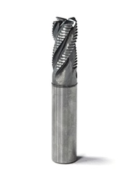[FF276mm] Fraise d'ébauche 4 dents HSS Co8% revêtement TiAIN série courte DIN844 BLUE-MASTER diamètre 6mm