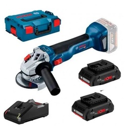 [BO6019J4007] Meuleuse angulaire sans fil GWS 18V-10 + 2 batteries 5,0Ah BOSCH 06019J4007