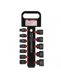 [DO570071] Jeu de douilles à chocs 1/2&quot; 10-32mm + allonge 125mm DOGHER 570-071