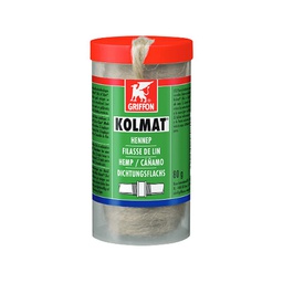 [GRKOLMATLIN80] Pot de filasse de lin chanvre GRIFFON Kolmat 80gr