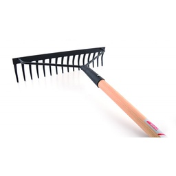 [SOMD488500] Râteau 16 dents courbées, renforcé avec manche bois SOLID XTREME MD 488500