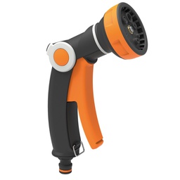 [GF80006905] Pistolet multijet moyen débit à 8 jets - soft grip G.F. GF 80006905