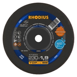 [RH 210233] Disque à tronçonner extra-fin avec grain abrasif céramique 230mm RHODIUS XT200 EXTENDED 230x1,9 -  210233