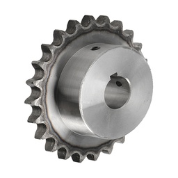 [PI12B112AL25] Pignon simplex 3/4&quot; 12 dents avec denture traitée et alésage de 25mm + RC - 12B-1/12