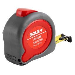 [SOPP5M] Mètre ruban 19mm ABS antichoc SOLA PP 5M