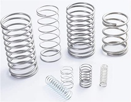 Ressorts de compression en corde à piano d:1,30 Material:W.Nr. 1.1200 De:17,50 Toll. D:+/- 0,45 L0:17,00 Toll. L0:+/- 1,38 Nt:5,25 Ends:Closed, ground Coling direction:Right R:2,12 N L1:8,50 F1:18 N +/- 3,2 N