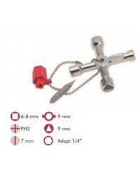 [DO470001] Clé Universelle : Eau, Gaz et Electricité DOGHER 470-001
