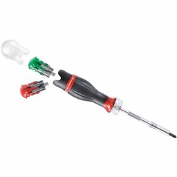 [FAATCL1PB] Tournevis porte-embouts à cliquet + 15 embouts FACOM ATCL.1PB
