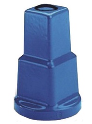 Carré de manœuvre mâle pour vanne - carré de 27mm Longueur: 100mm