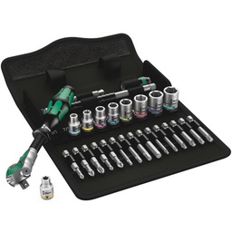 [WER05004016001] Jeu cliquet Zyklop Speed, à carré 1/4&quot;, métrique - Speed  WERA 8100 SA 6 - WER05004016001