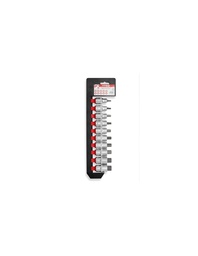 [DO534052] Jeu de 9 douilles en pouce pour vis 6 pans creux 1/2&quot; SAE DOGHER 534-052