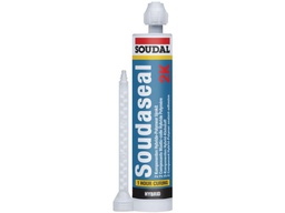 [SOSOUDASEAL2K250] Cartouche mastic colle polymer hybride 2 composants SOUDAL SOUDASEAL 2K 250ml Gris