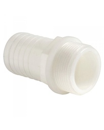 Raccord nylon 1’’1/4x32mm mâle droit