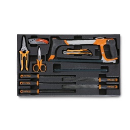 [BET284] Plateau thermoforme BETA T284 Scie - limes - outils de coupe