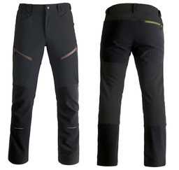 [KAVERTICALLNOIR] Pantalon de travail à taille élastique KAPRIOL Vertical taille L couleur Noir - 1051670020