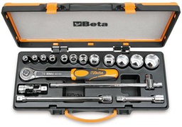 [BE920AC20X] Coffret cliquet 1/2&quot; avec 20 douilles de 10 à 32mm et 5 accessoires BETA 920 A/C20X