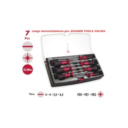 [DO330004] Coffret de 7 tournevis professionnels DOGHER 330-004