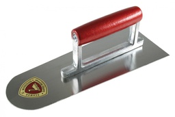 [CP220028] Plâtresse acier avec manche bois et nez arrondi SCHWAN 220028 - 280x105/85x1,1mm