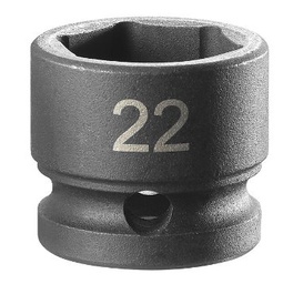 [FANSS22A] Douille impact Stubby 1/2&quot; 6 pans 22 mm FACOM NSS.22A