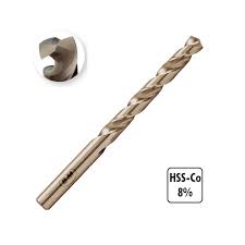 [BM7,0BC58] Foret métaux HSS Co8% taillé meulé BLUE MASTER DIN 338 dia:7,0mm - Angle de coupe: 135° - BC58