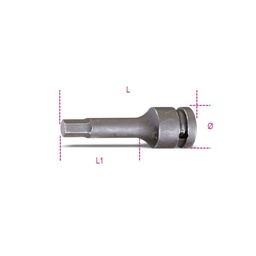 [BE720ME19] Douille à chocs pour vis 6 pans creux 1/2&quot; BETA 720ME/19