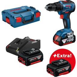 [BOGSR18V55+3x4,0AH] Perceuse visseuse sans fil BOSCH GSR 18V-55 + 3 accus 4,0Ah