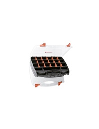[DO052019] Organizer Double Grande Capacité 36 compartiments ajustables vide DOGHER 052-019