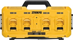 [DEDCB104QW] Chargeur rapide 4 batteries 12V-18V XR FlexVolt DEWALT DCB104QW