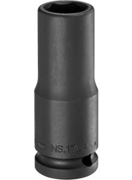[FANS24LA] Douille impact Stubby longue 1/2&quot; 6 pans 24 mm FACOM NS.24LA