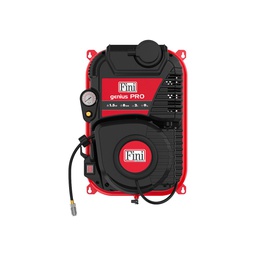 [F45GENIUSPRO00001508] Compresseur avec enrouleur Genius PRO FINI cuve 2L débit: 160L/min 1,5HP 8bar - F45GENIUSPRO00001508