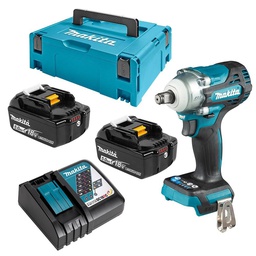 [MADTW300RTJ] Boulonneuse sans-fil 1/2&quot; 330Nm MAKITA DTW300RTJ - 2xAccus BL1850B + MakPac