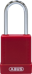 [ABU87356] Cadenas de consignation ABUS 76BS/40 Rouge MK w/1 key codif. +mark.